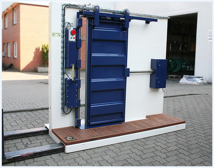 Hydraulic Watertight Sliding Door PRESSURETIGHT | Schoenrock Hydraulik GmbH